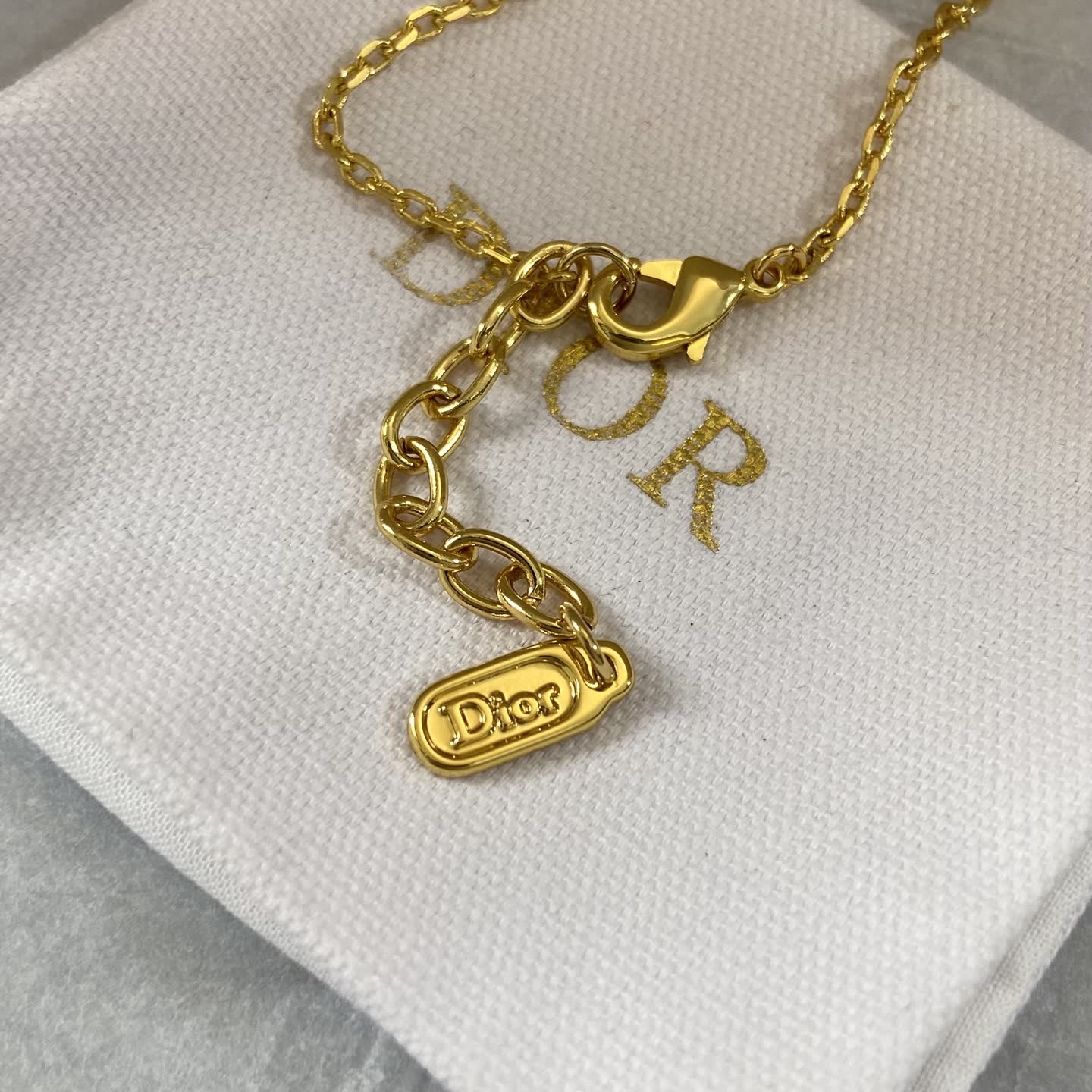 Dior Crystal Heart Bracelet
