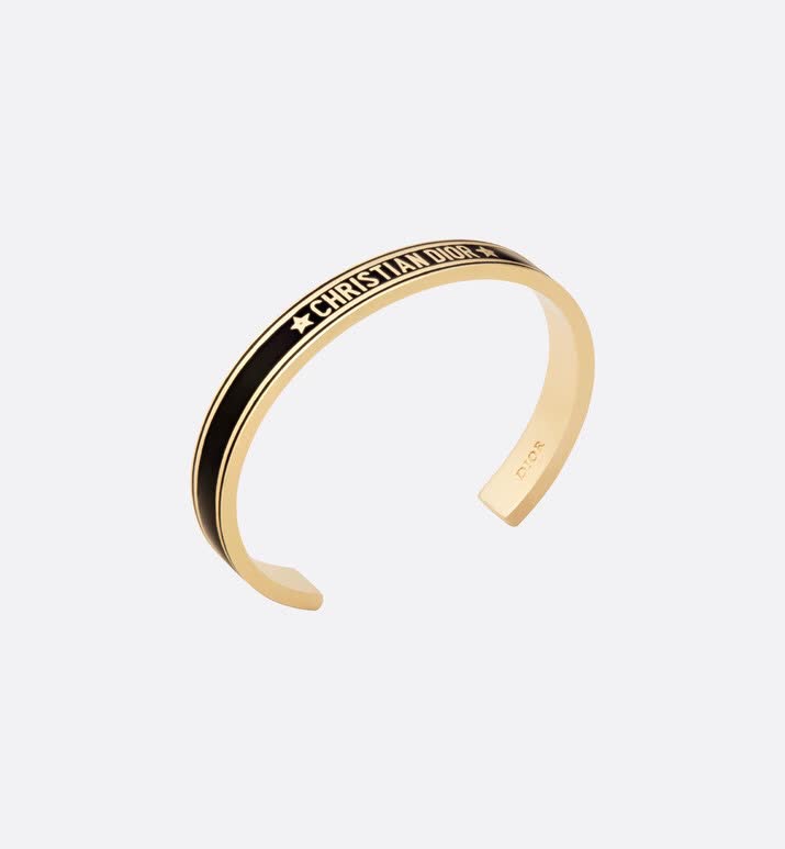 Christian Dior Enamel Cuff Bracelet