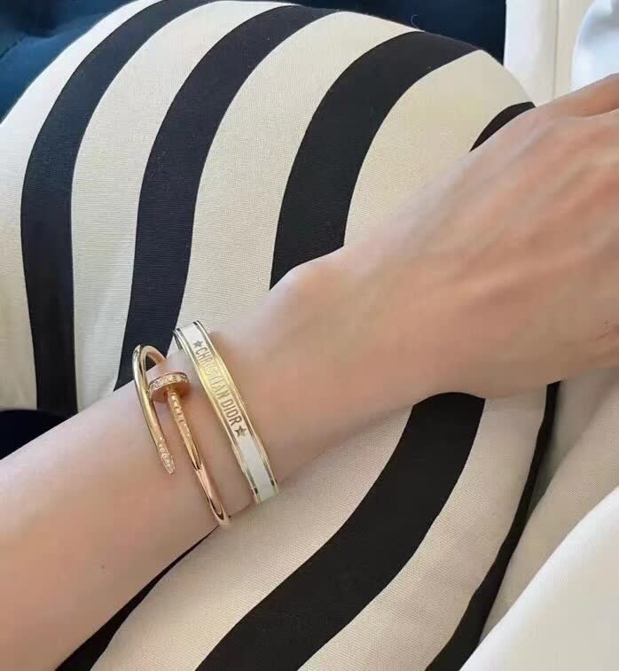 Christian Dior Engraved Bracelet
