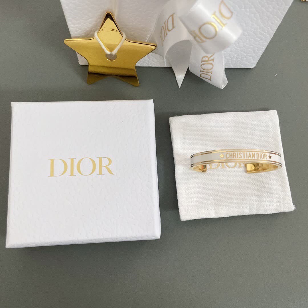 Christian Dior Engraved Bracelet