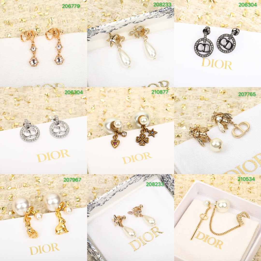 Dior Gold Tone 'CD' Logo Bracelet