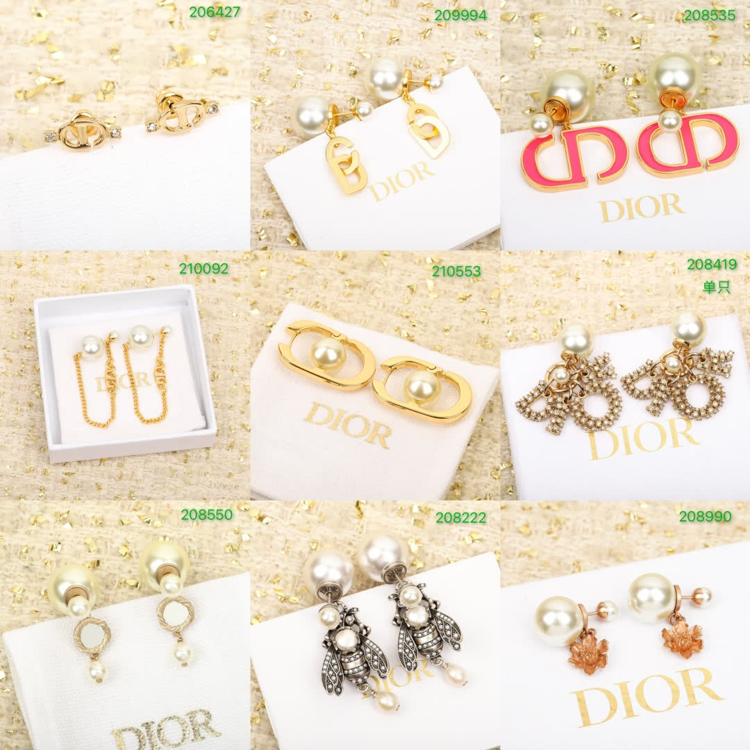 Dior Gold Tone 'CD' Logo Bracelet