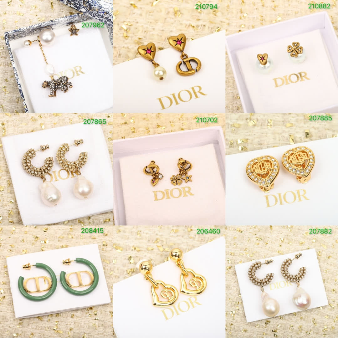 Dior Gold Tone 'CD' Logo Bracelet