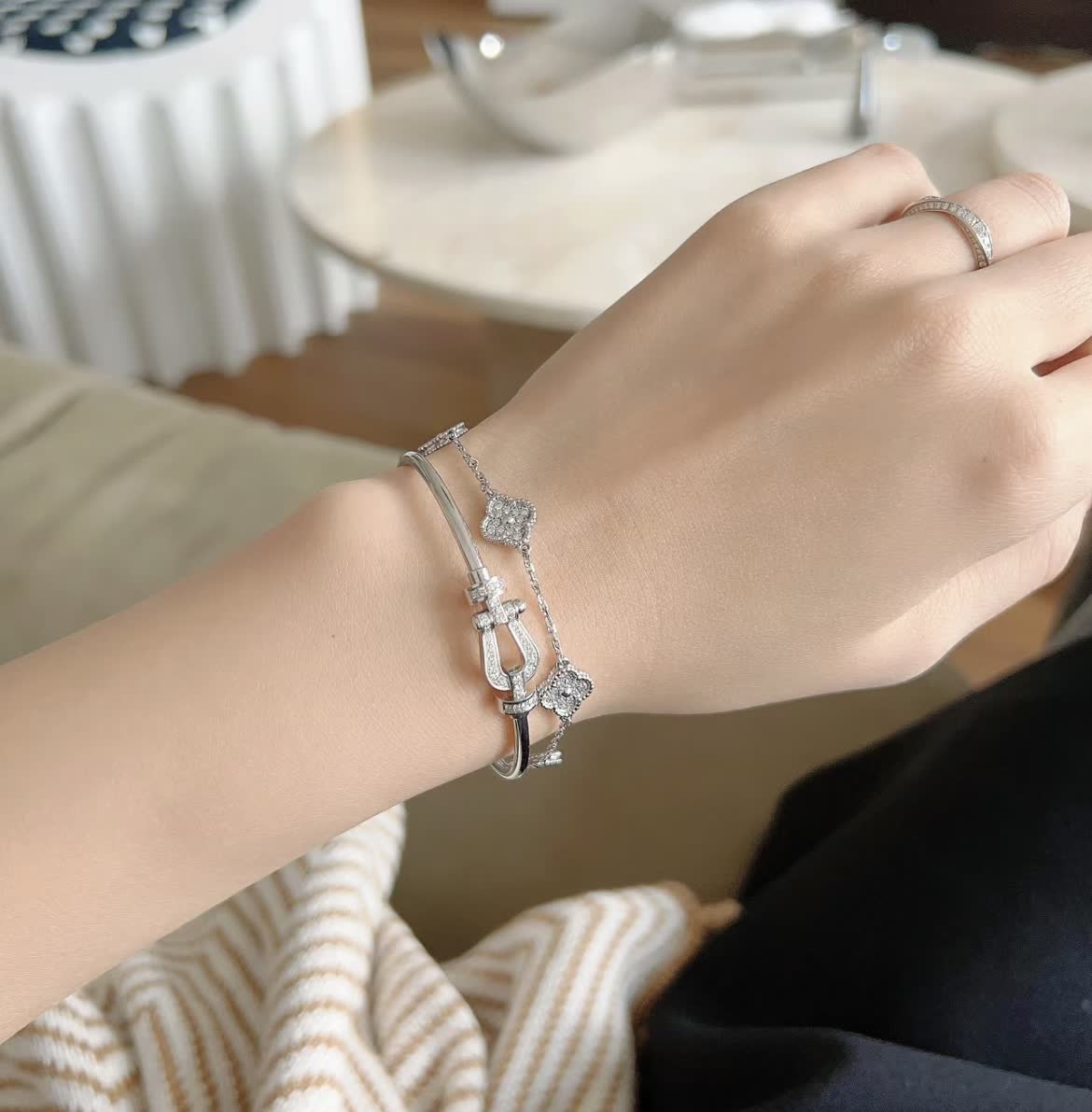 Tiffany & Co. Elsa Peretti® Diamond Toggle Bracelet