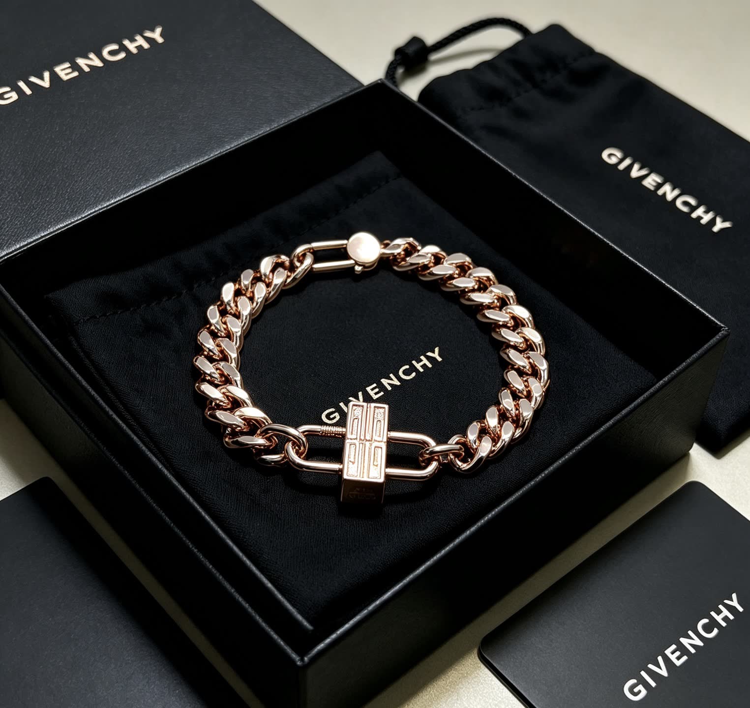 Balenciaga Lock Bracelet