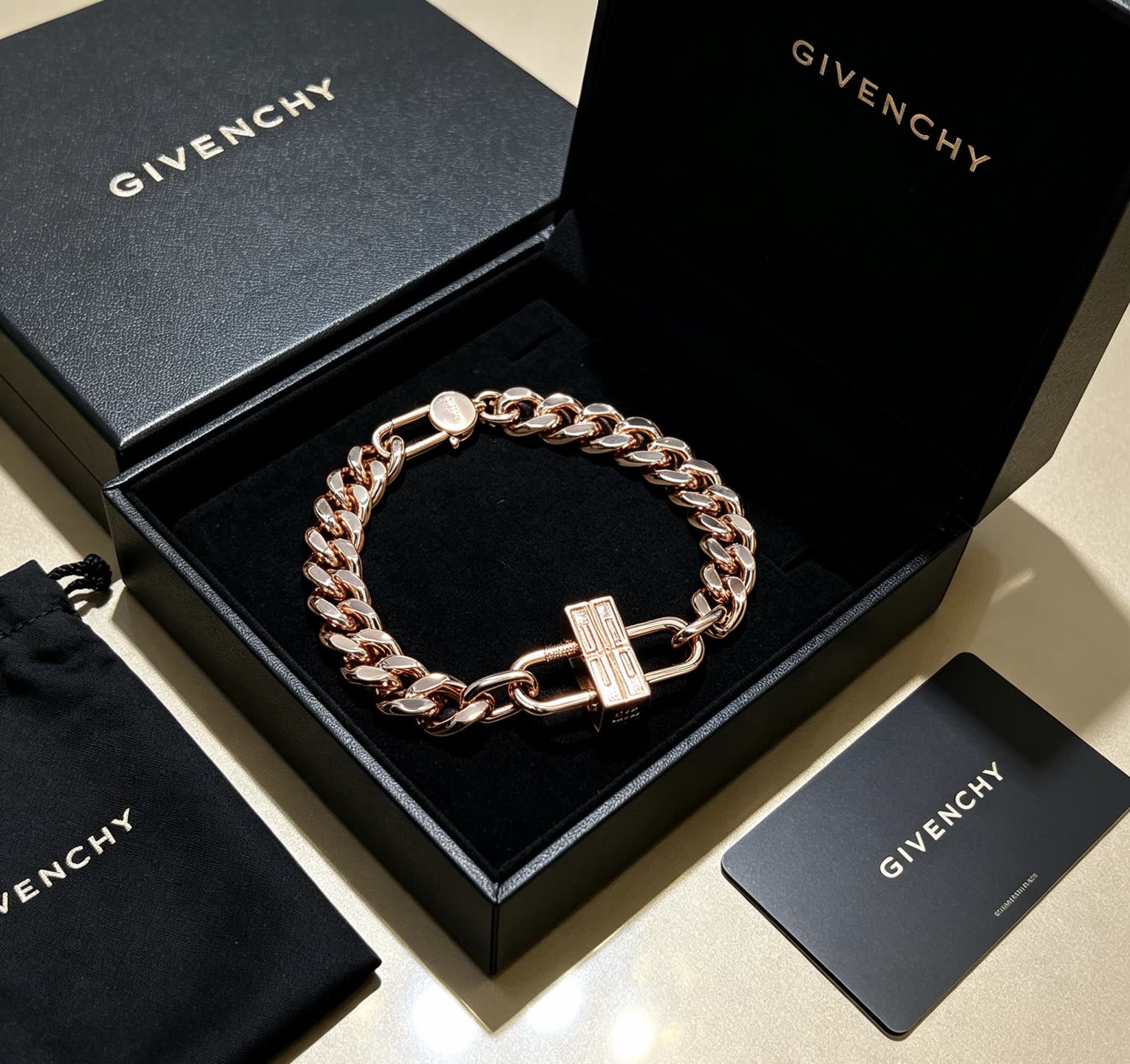 Balenciaga Lock Bracelet