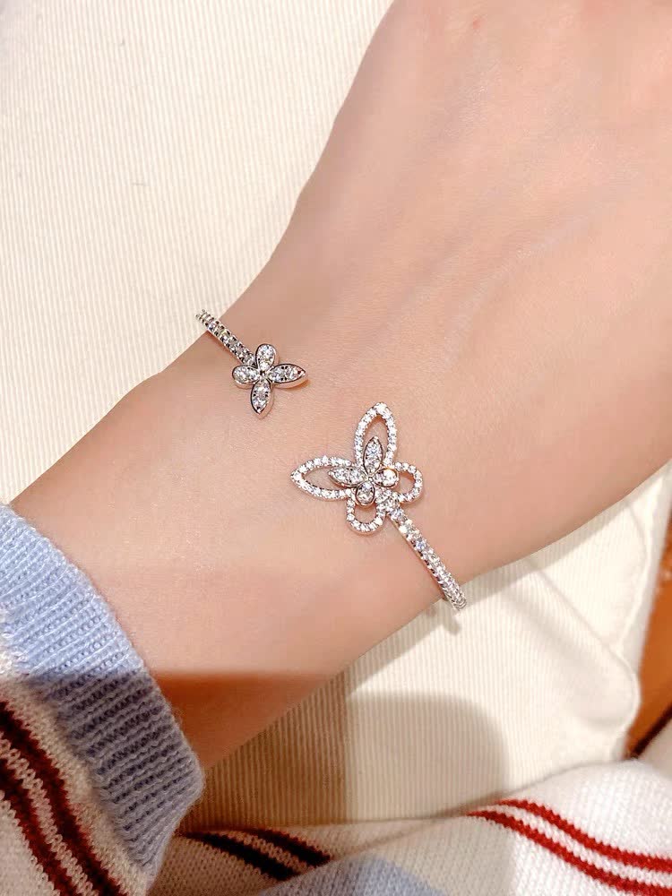 Graff Silver Butterfly Bracelet