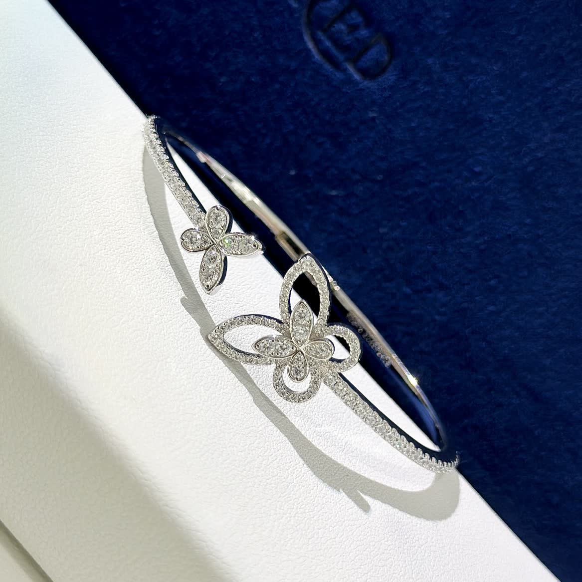 Graff Silver Butterfly Bracelet