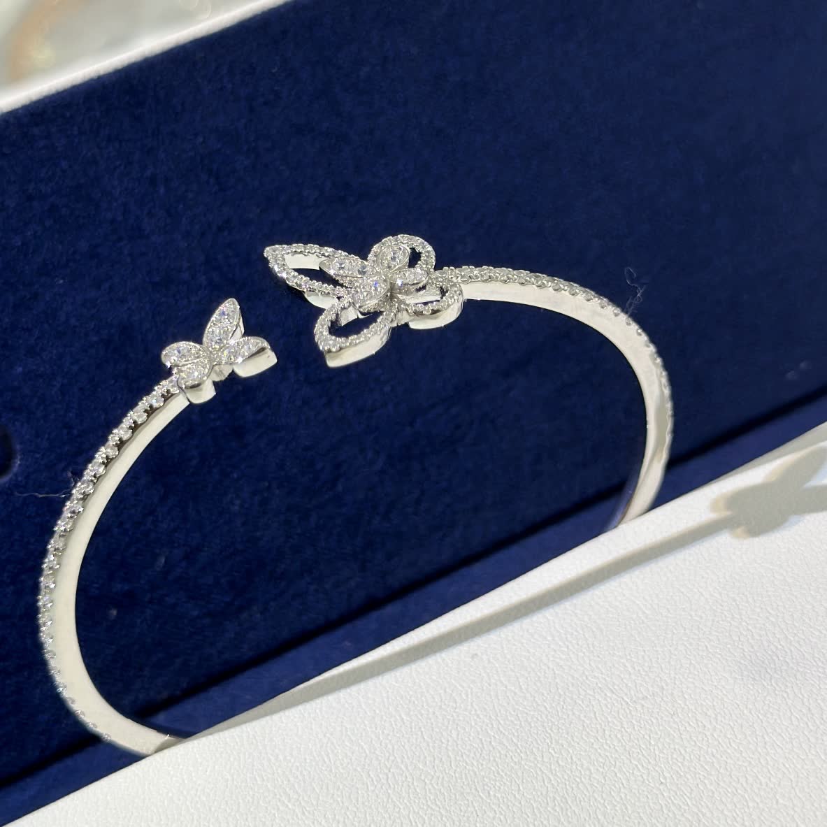 Graff Silver Butterfly Bracelet