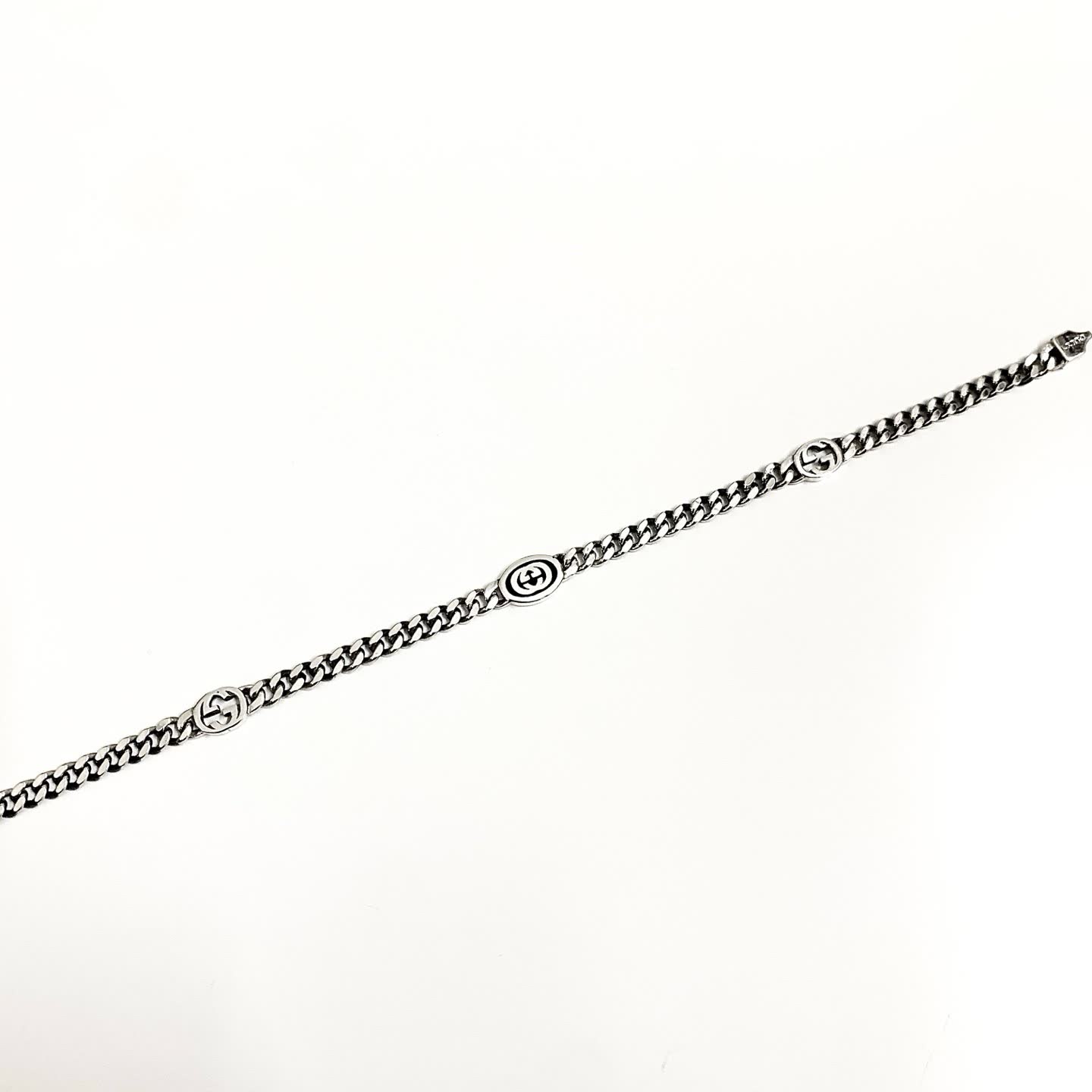 Gucci Silver Chain Bracelet