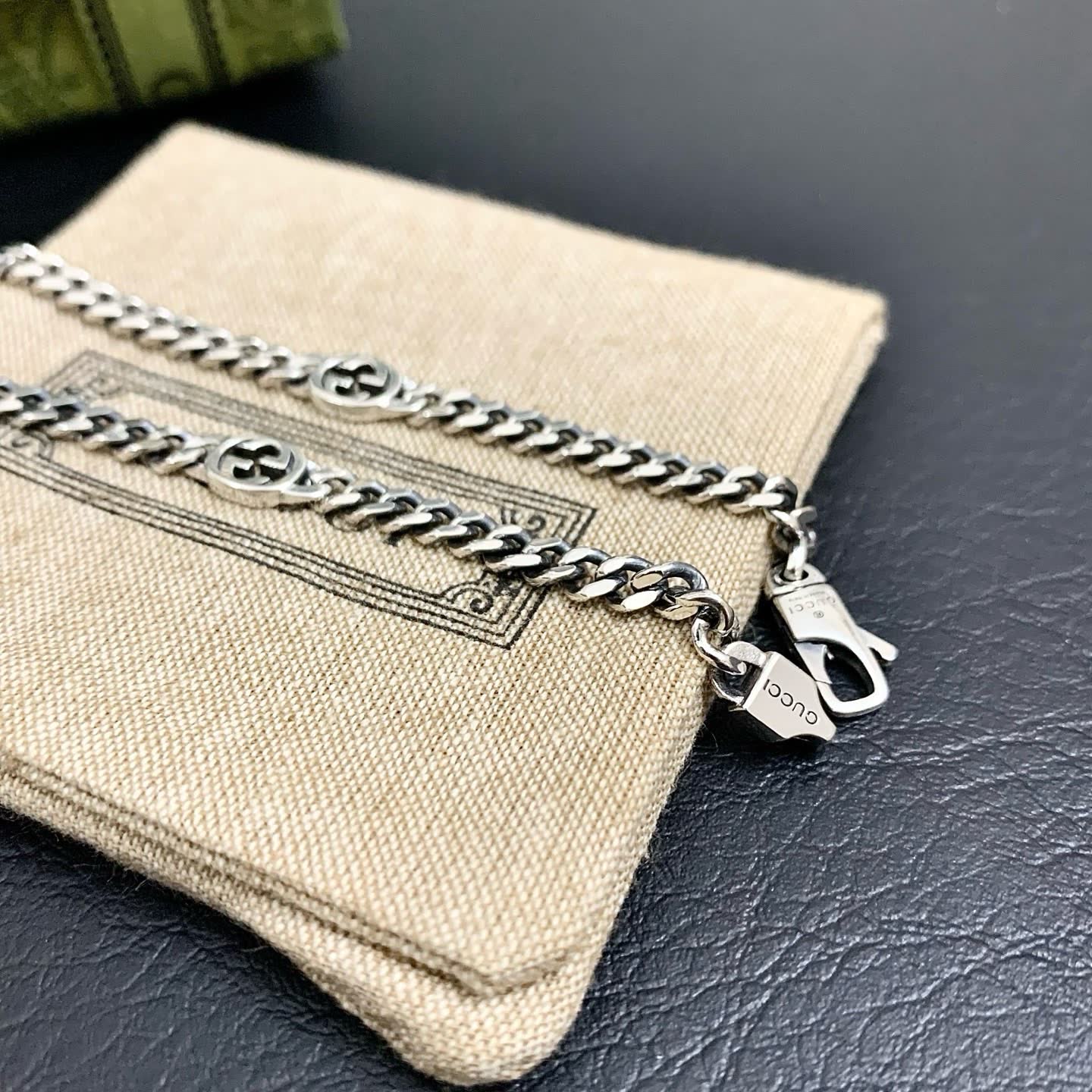 Gucci Silver Chain Bracelet