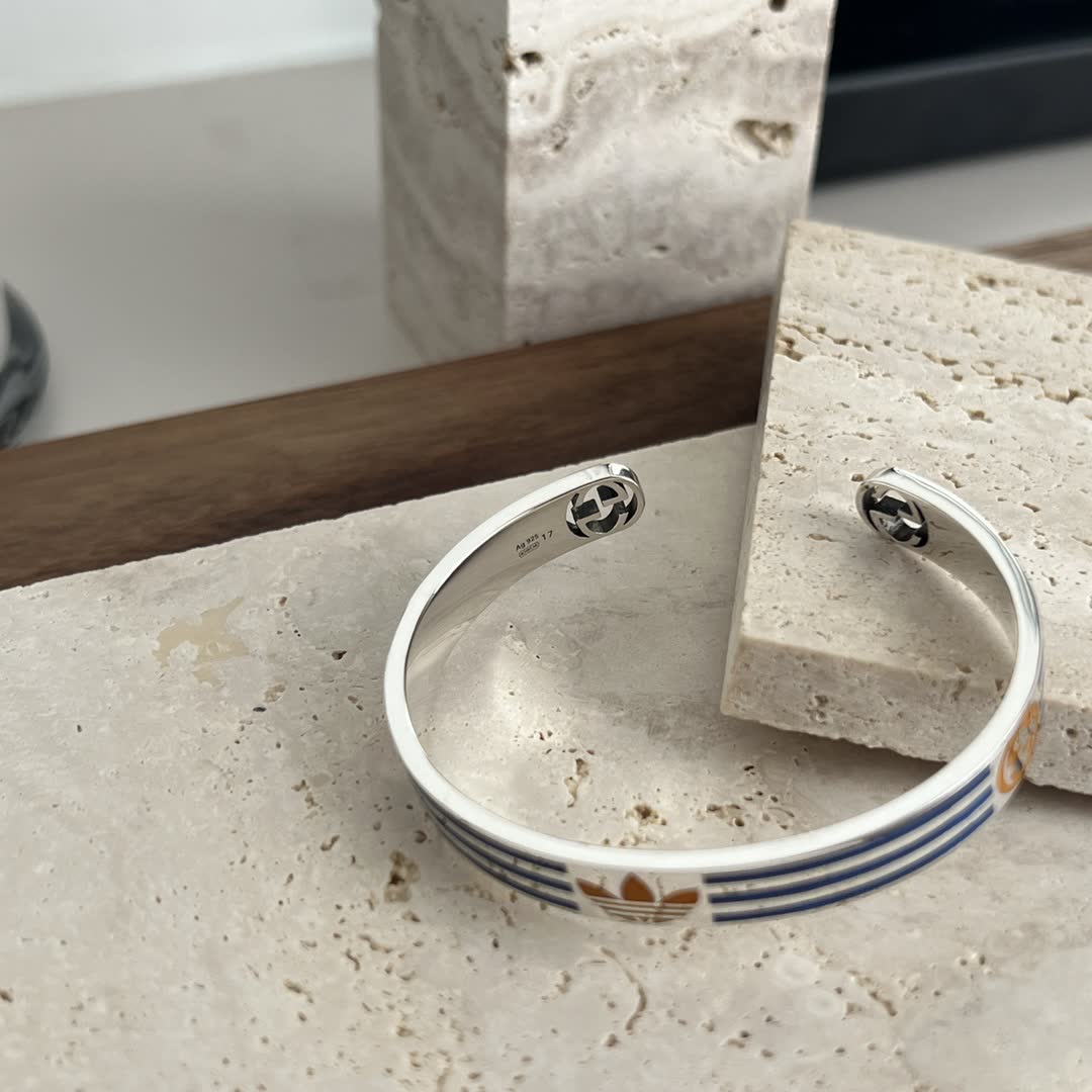Gucci Adidas Logo Bracelet