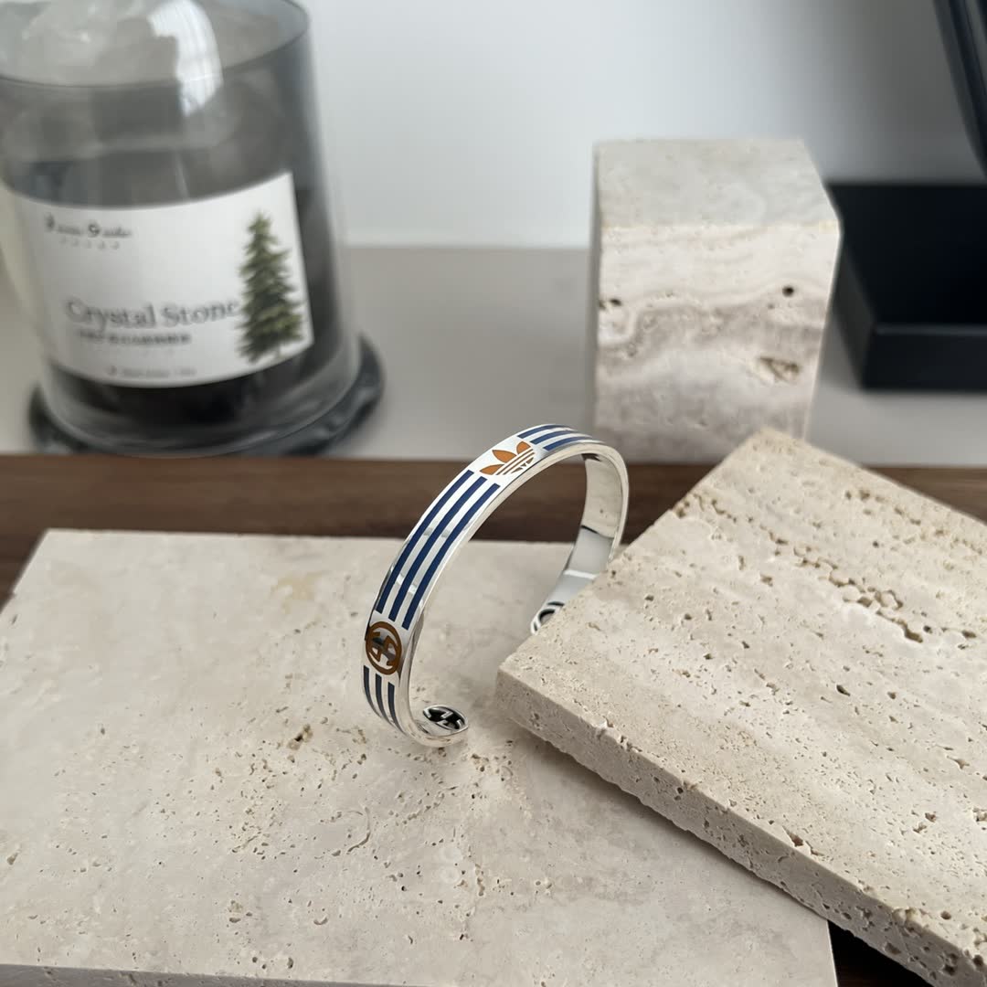 Gucci Adidas Logo Bracelet