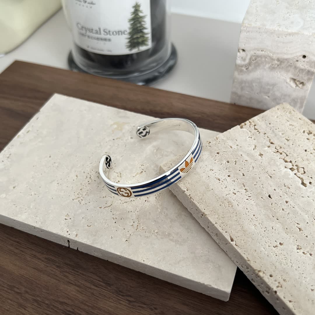 Gucci Adidas Logo Bracelet