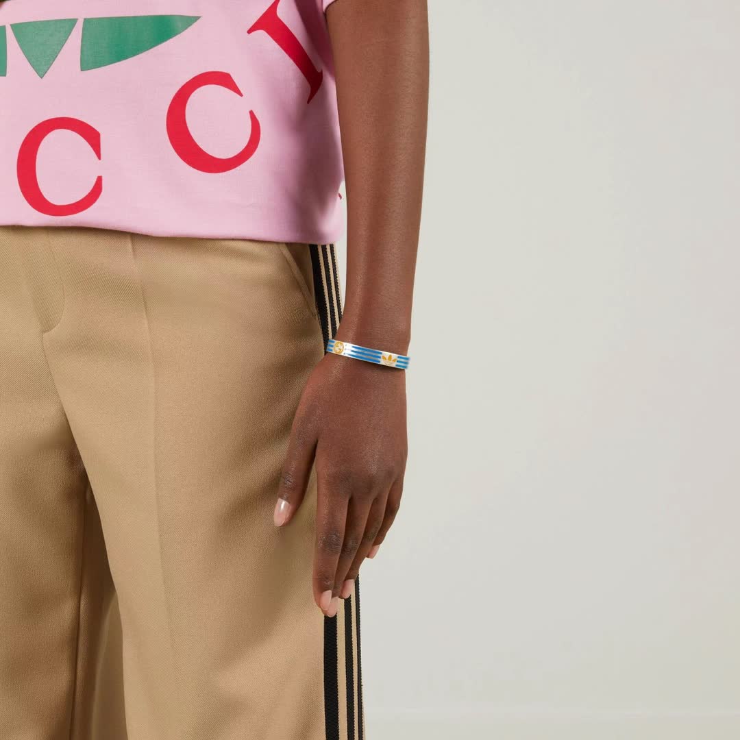 Gucci Adidas Originals Silver Bracelet
