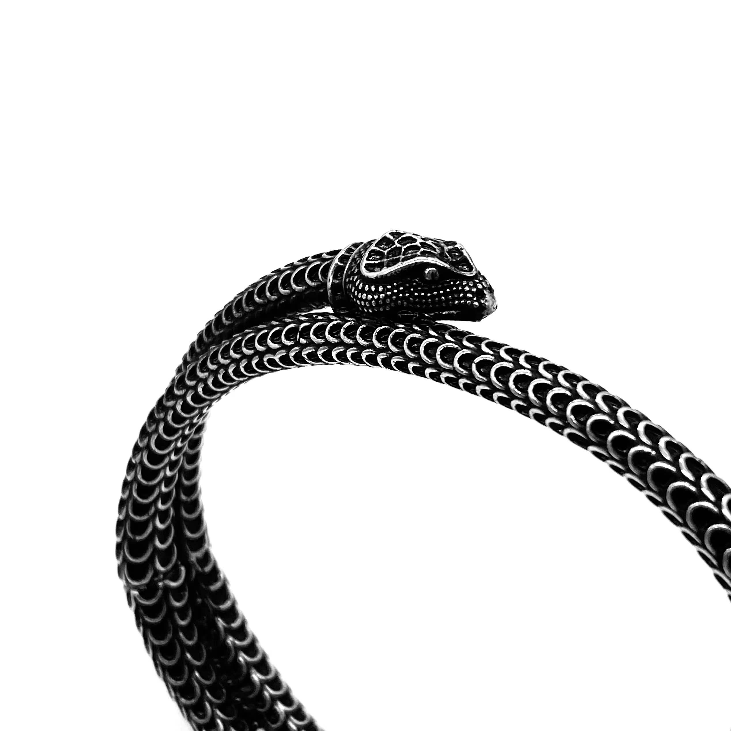 Gucci Silver Snake Bracelet