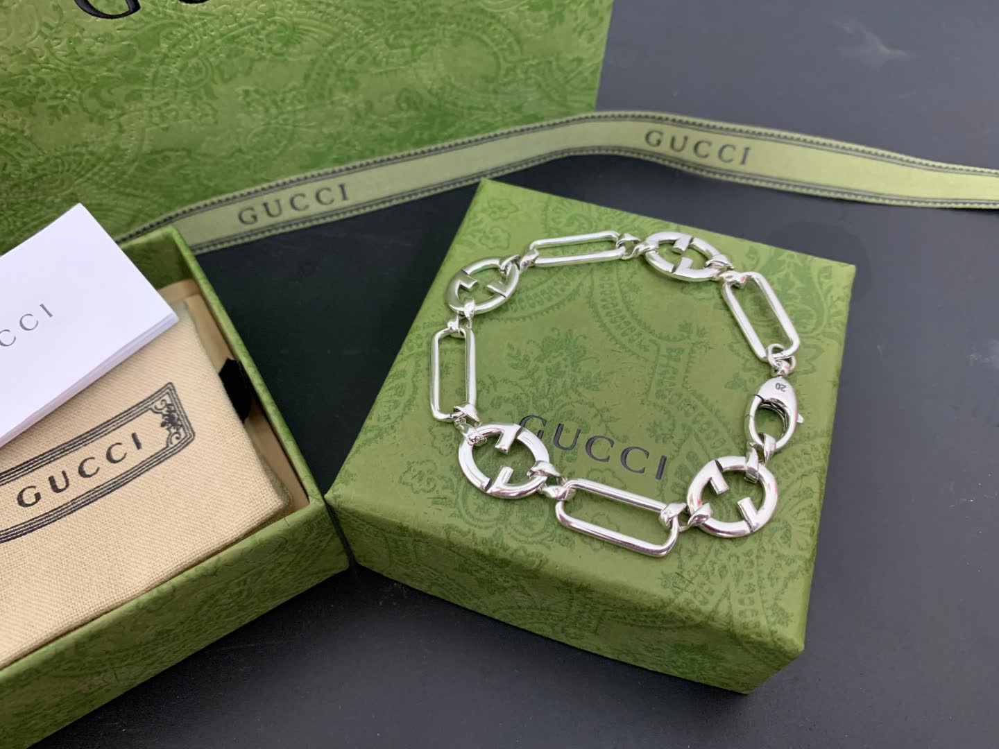 Gucci Interlocking G Link Bracelet