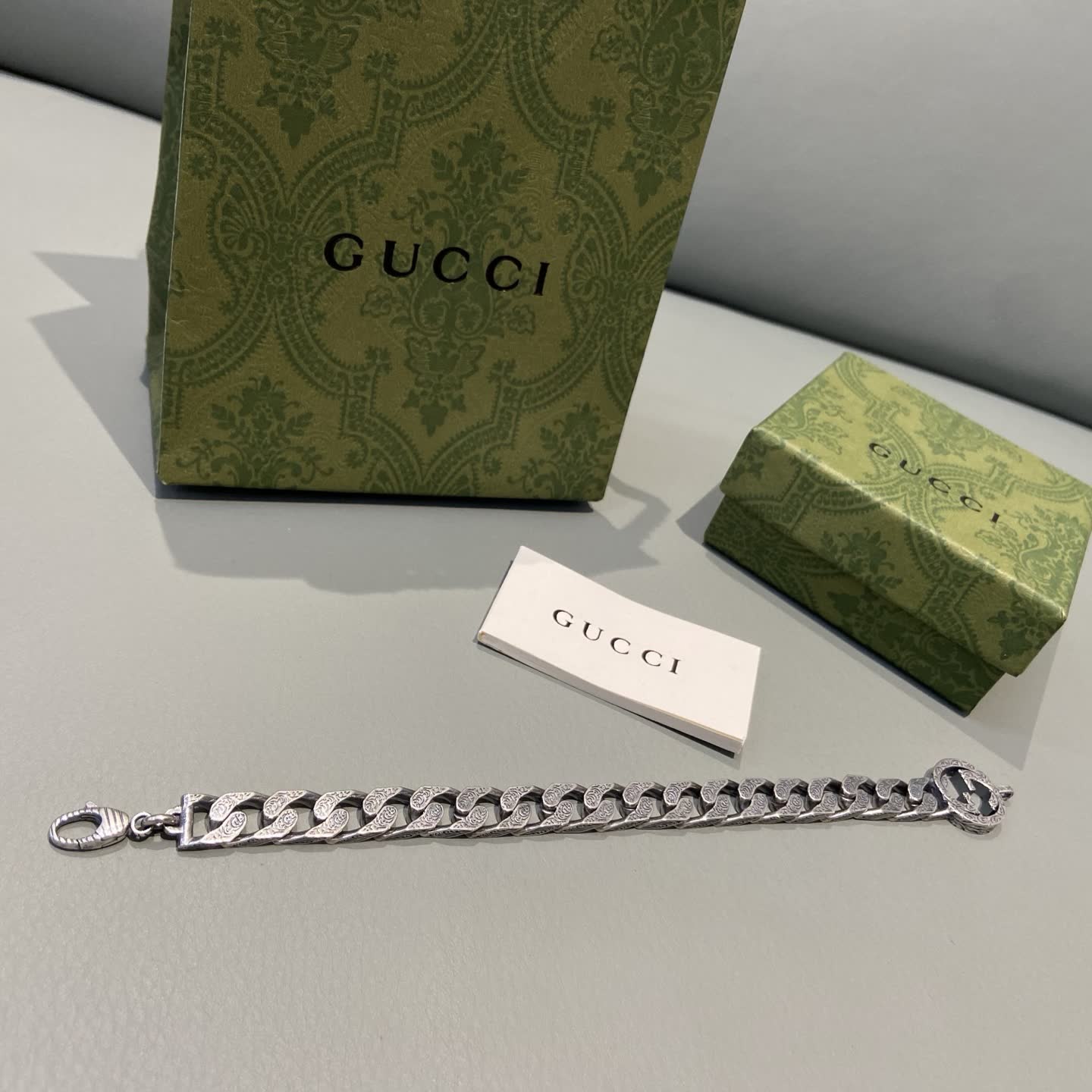 Gucci Silver Chain Bracelet Gucci Silver Chain Bracelet