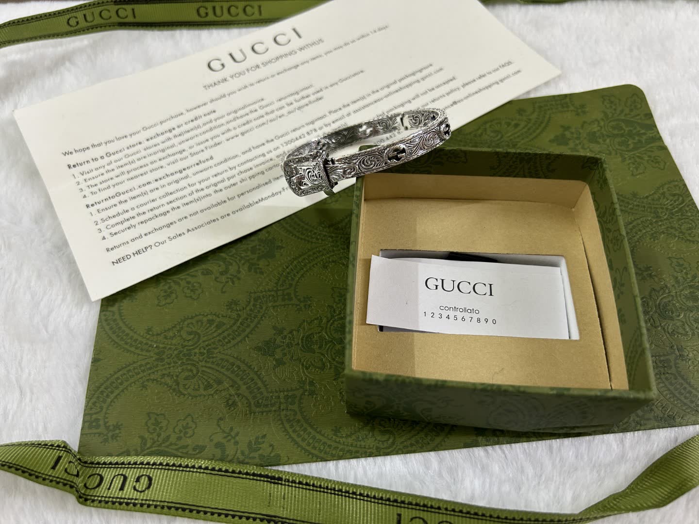 Gucci Silver Bracelet
