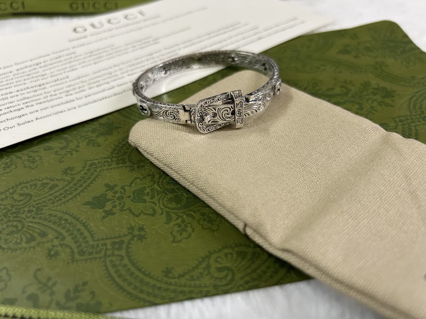 Gucci Silver Bracelet