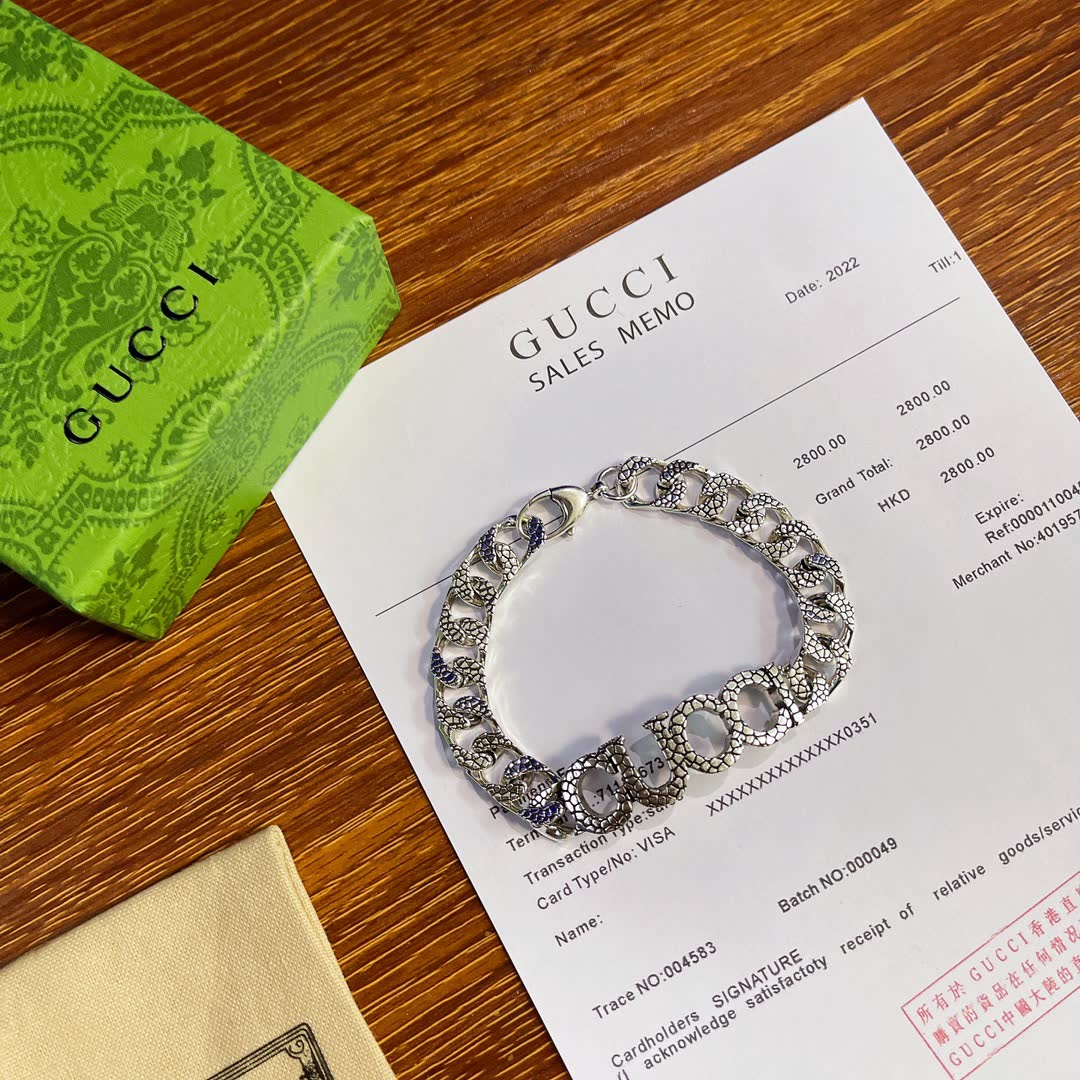 Gucci Silver Bracelet