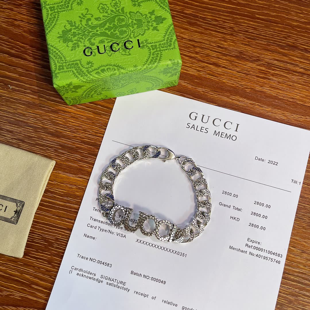 Gucci Silver Bracelet