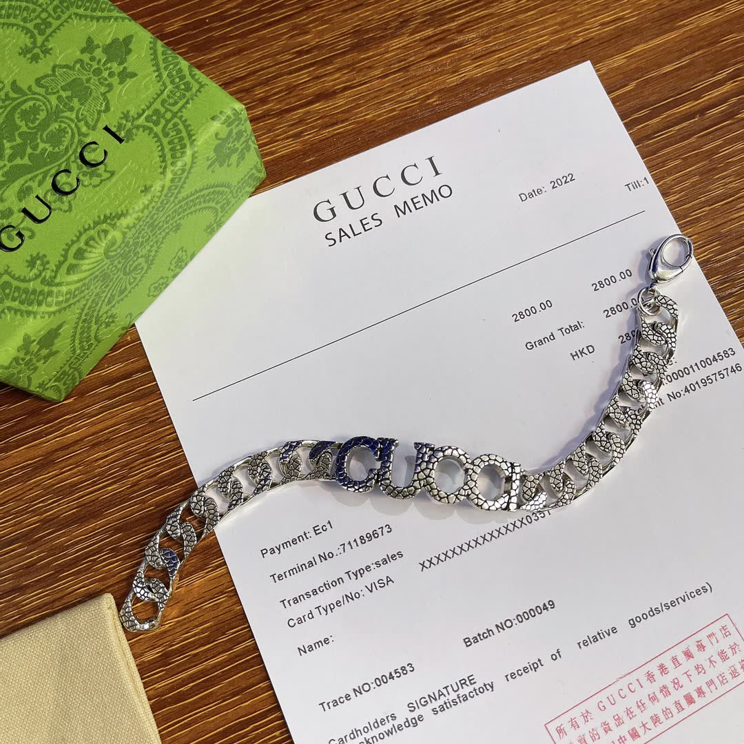 Gucci Silver Bracelet