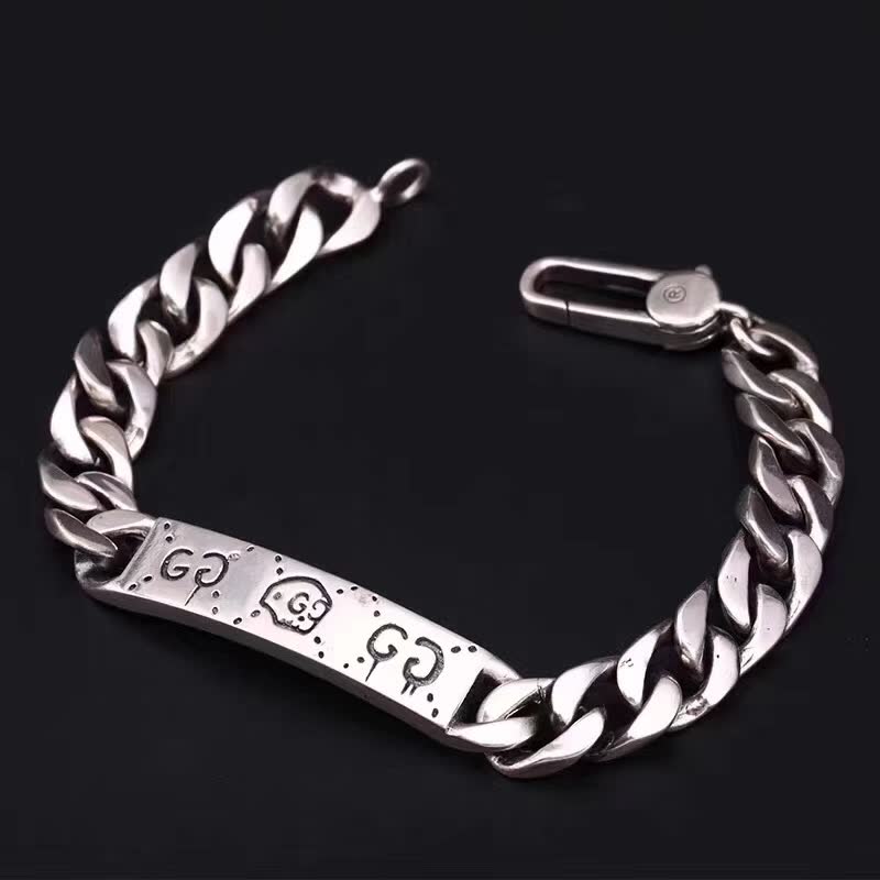 Gucci Silver Chain Bracelet