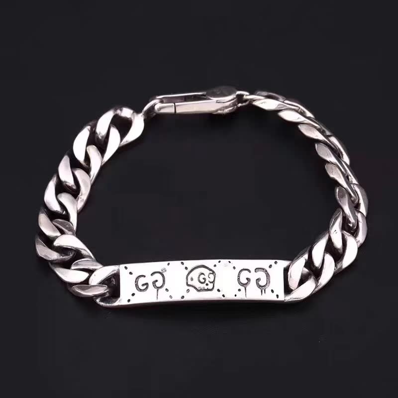 Gucci Silver Chain Bracelet