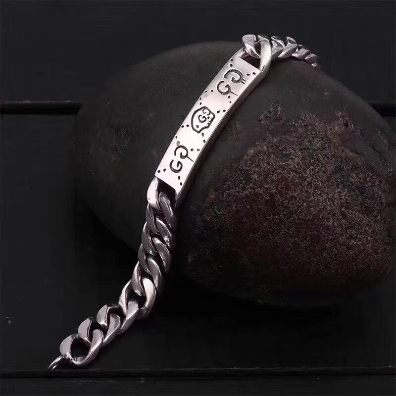 Gucci Silver Chain Bracelet