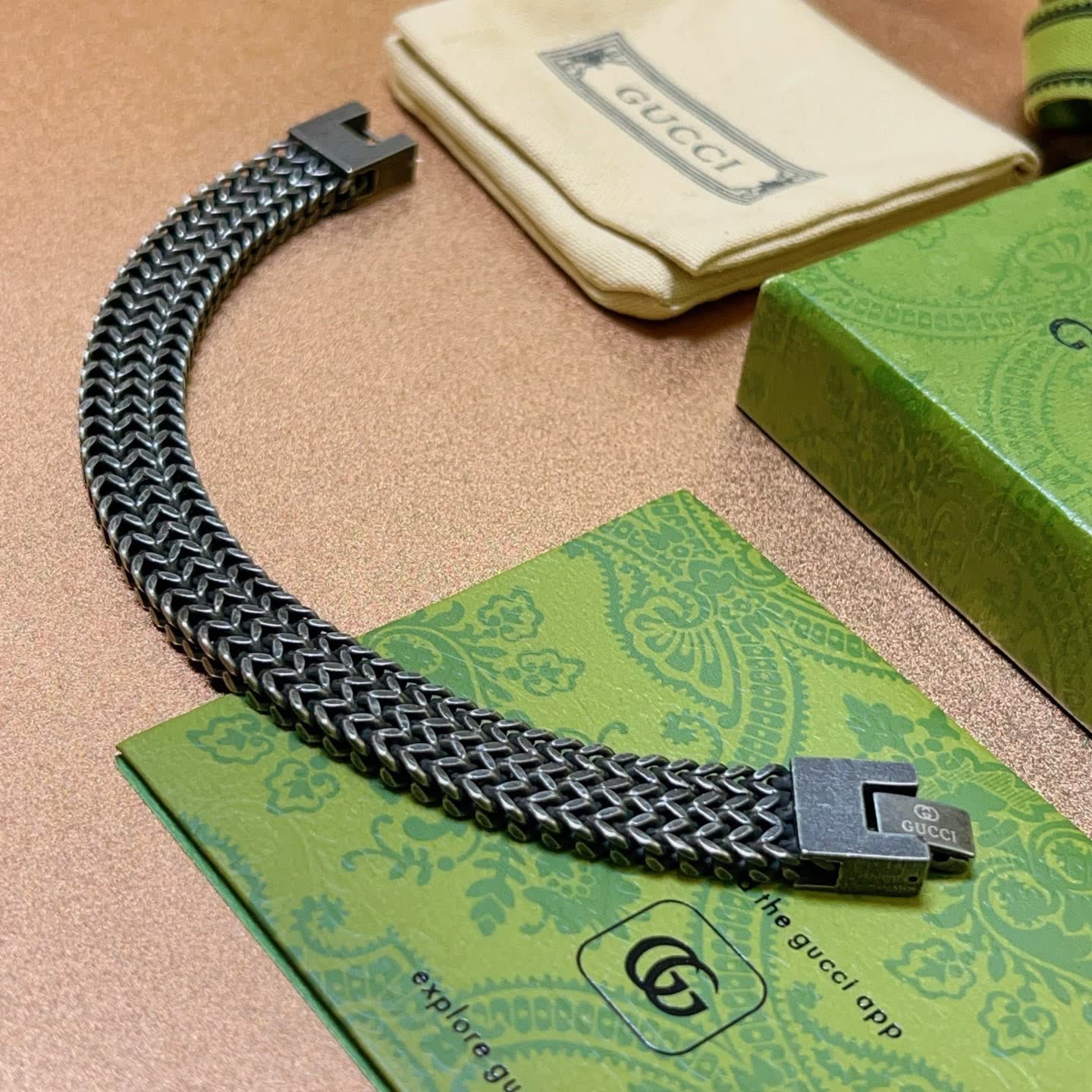 Gucci Silver Chain Bracelet Gucci Silver Chain Bracelet