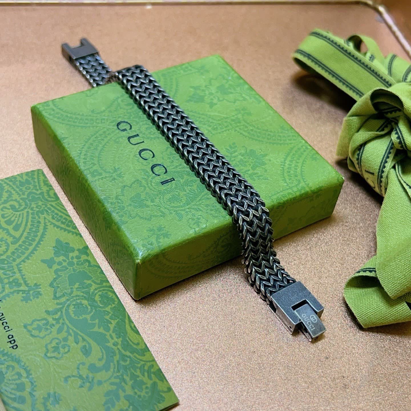 Gucci Silver Chain Bracelet