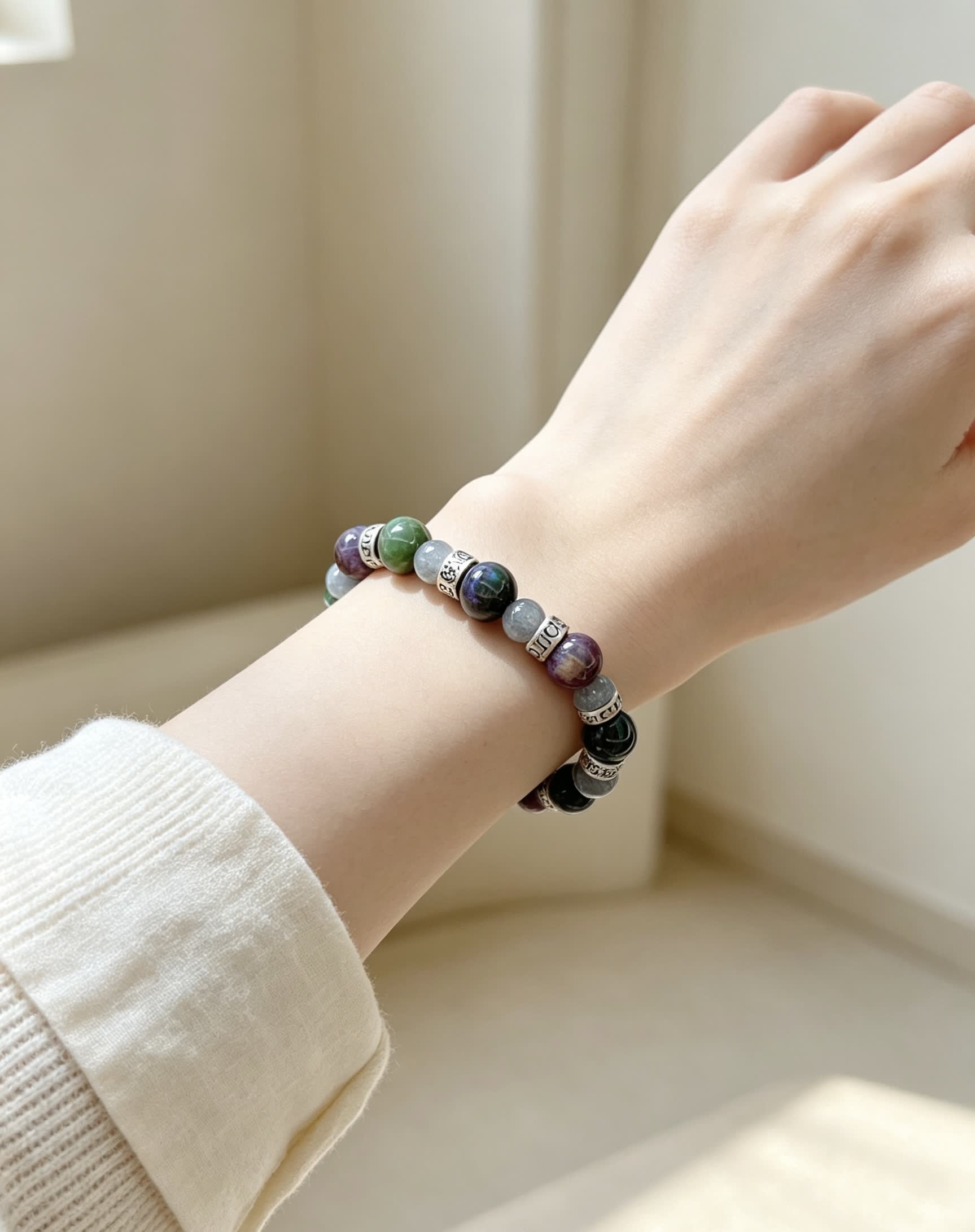 Gucci Multicolored Beaded Bracelet