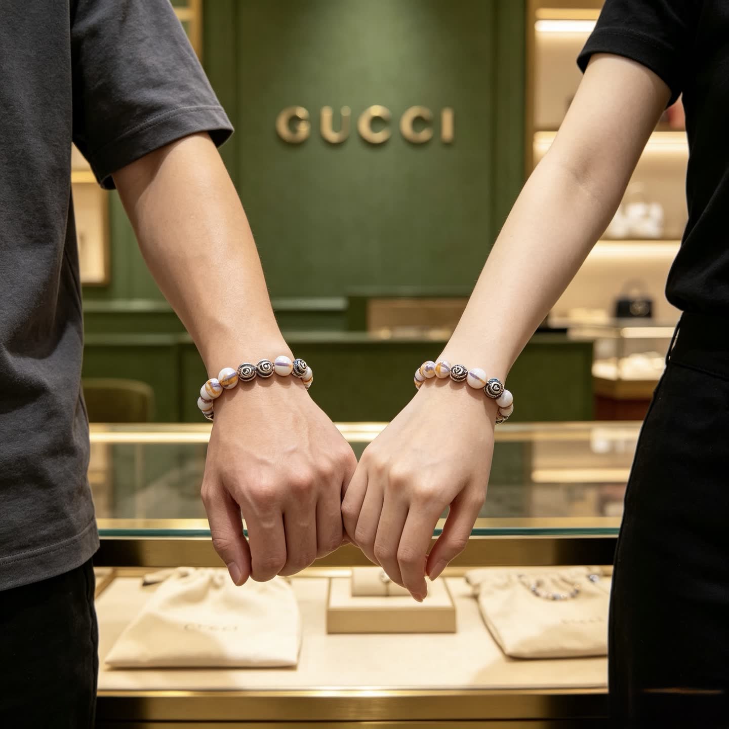 Gucci Beaded Bracelet
