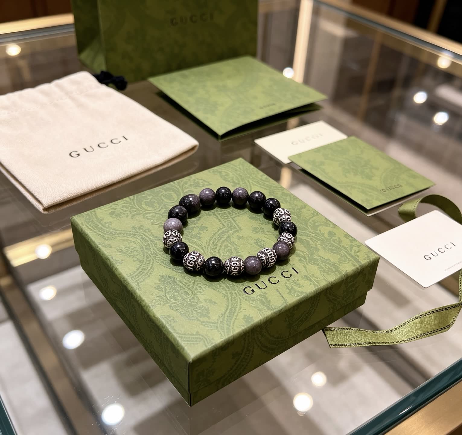 Gucci Beaded Bracelet