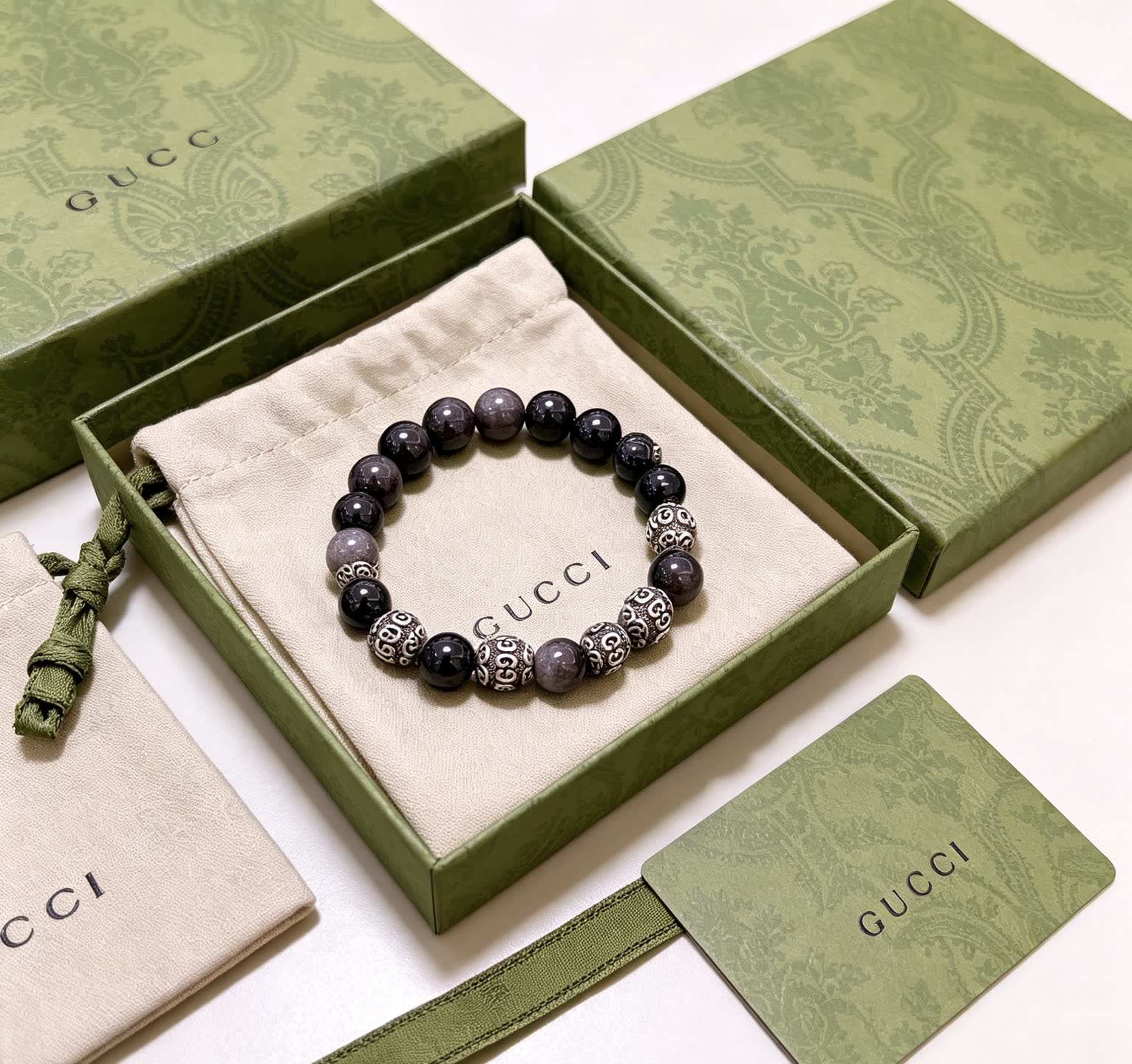 Gucci Beaded Bracelet