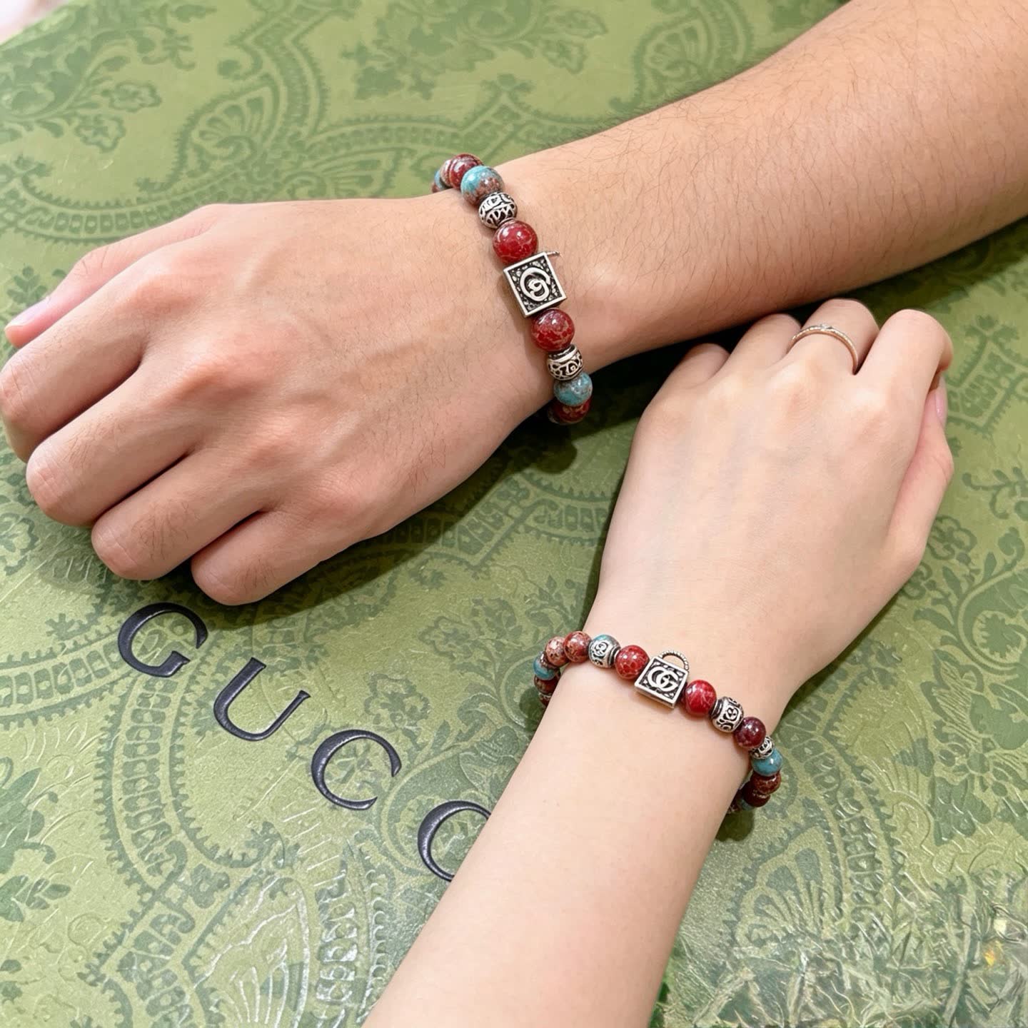 Gucci Multicolored Beaded Bracelet