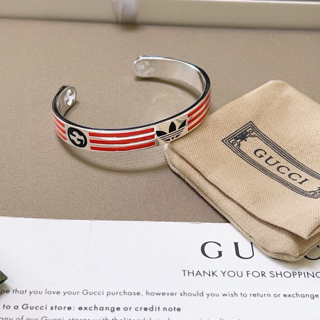 Gucci x Adidas Logo Bracelet