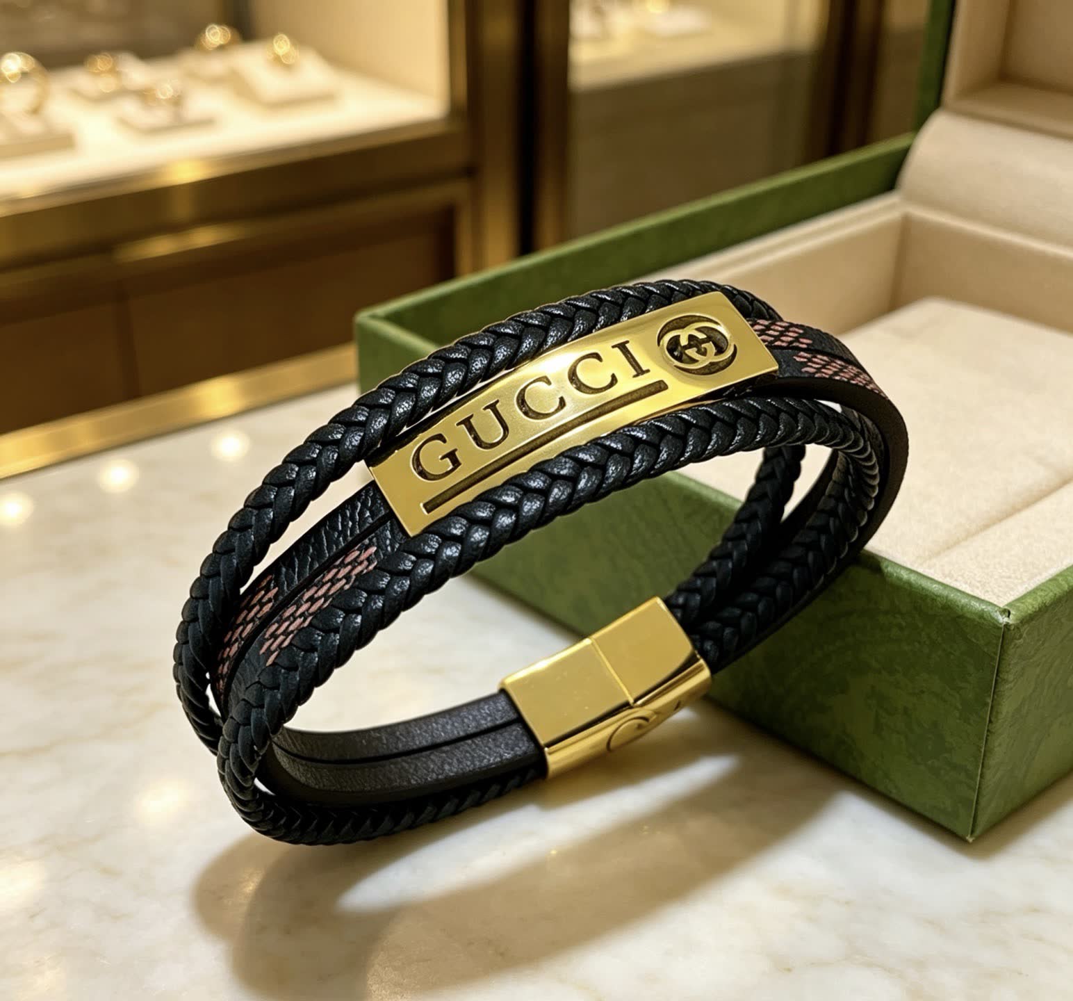Gucci Leather Bracelet Gucci Leather Bracelet