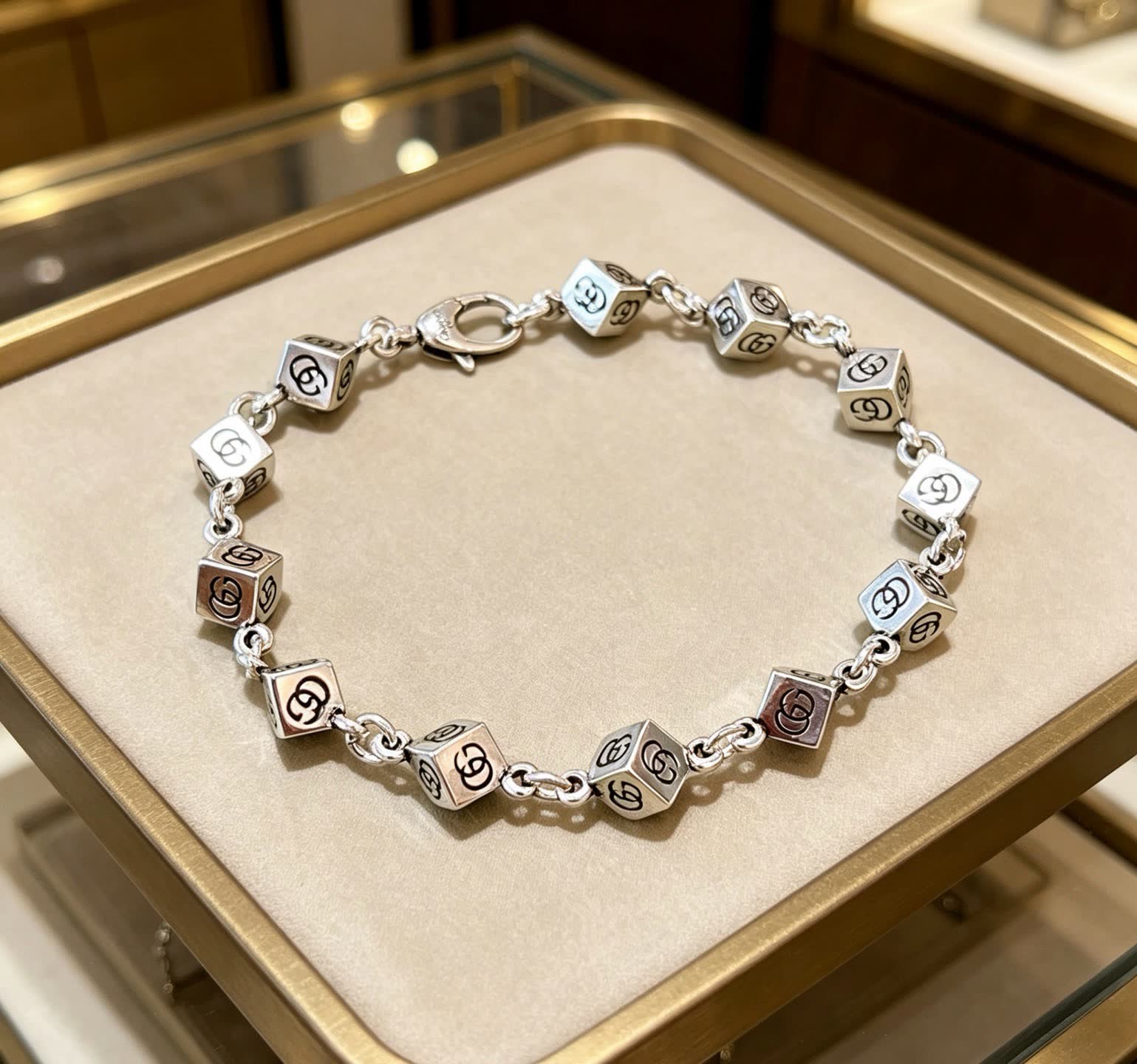 Chanel CC Dice Bracelet