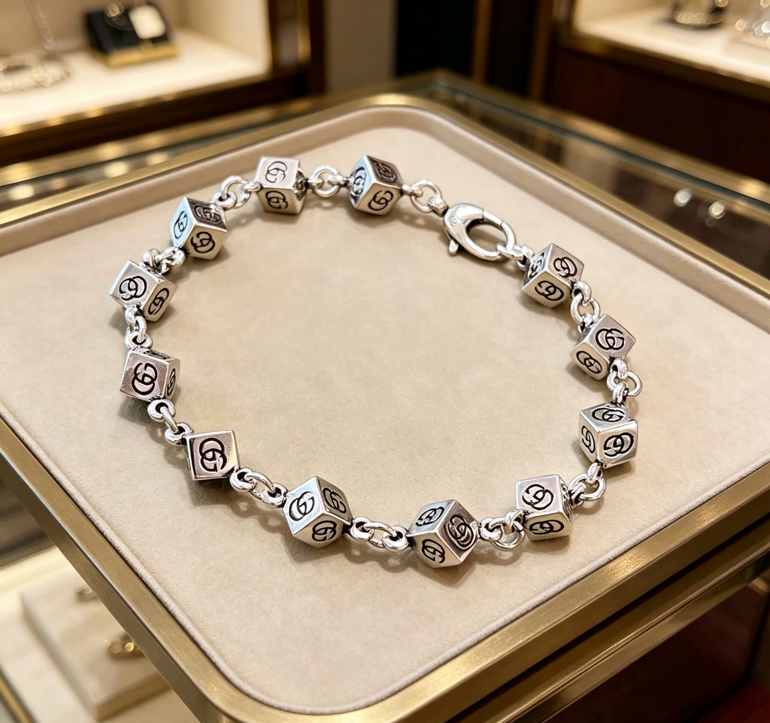 Chanel CC Dice Bracelet