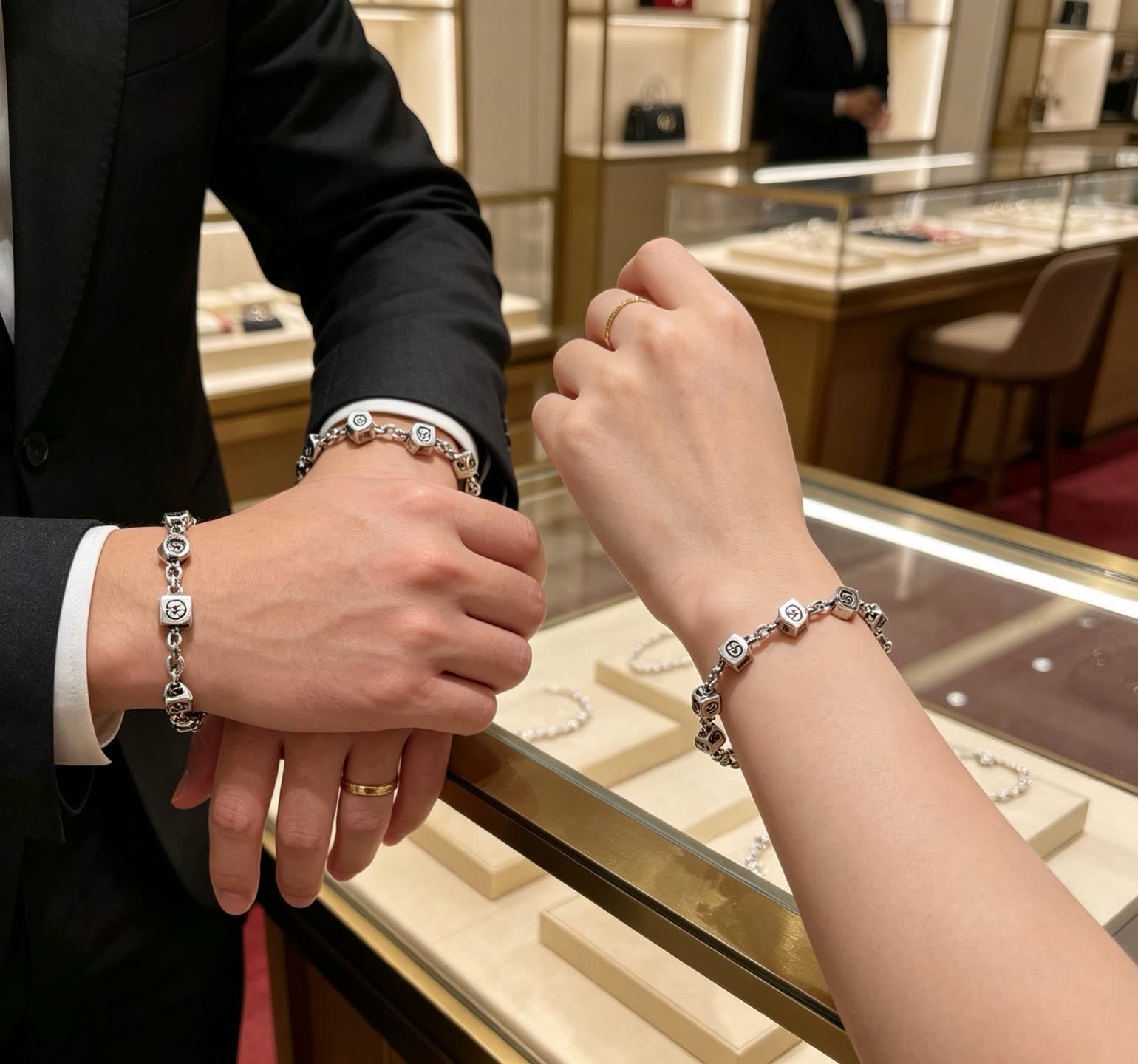 Chanel CC Dice Bracelet