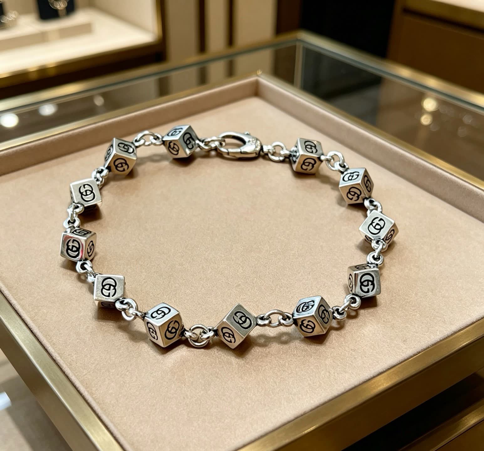 Chanel CC Dice Bracelet