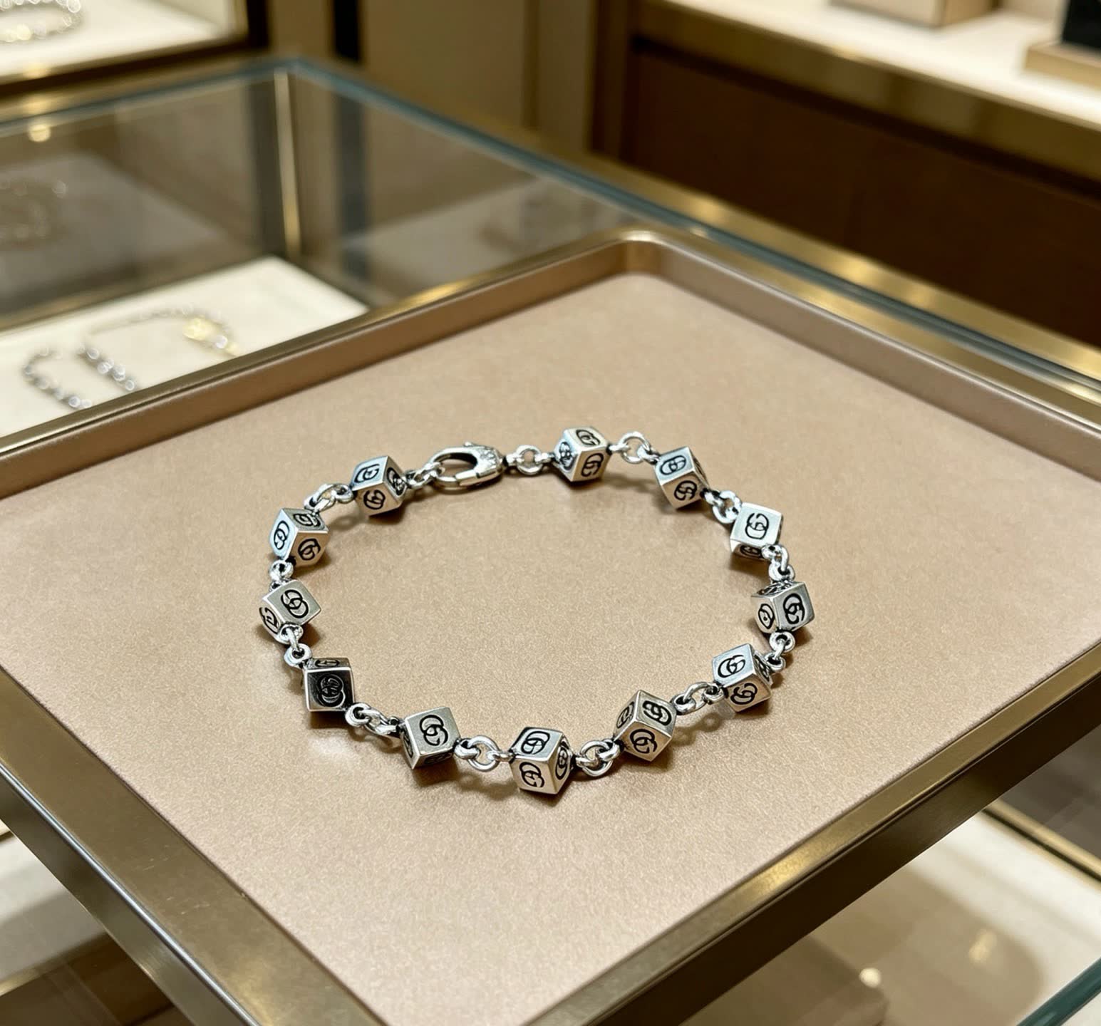 Chanel CC Dice Bracelet