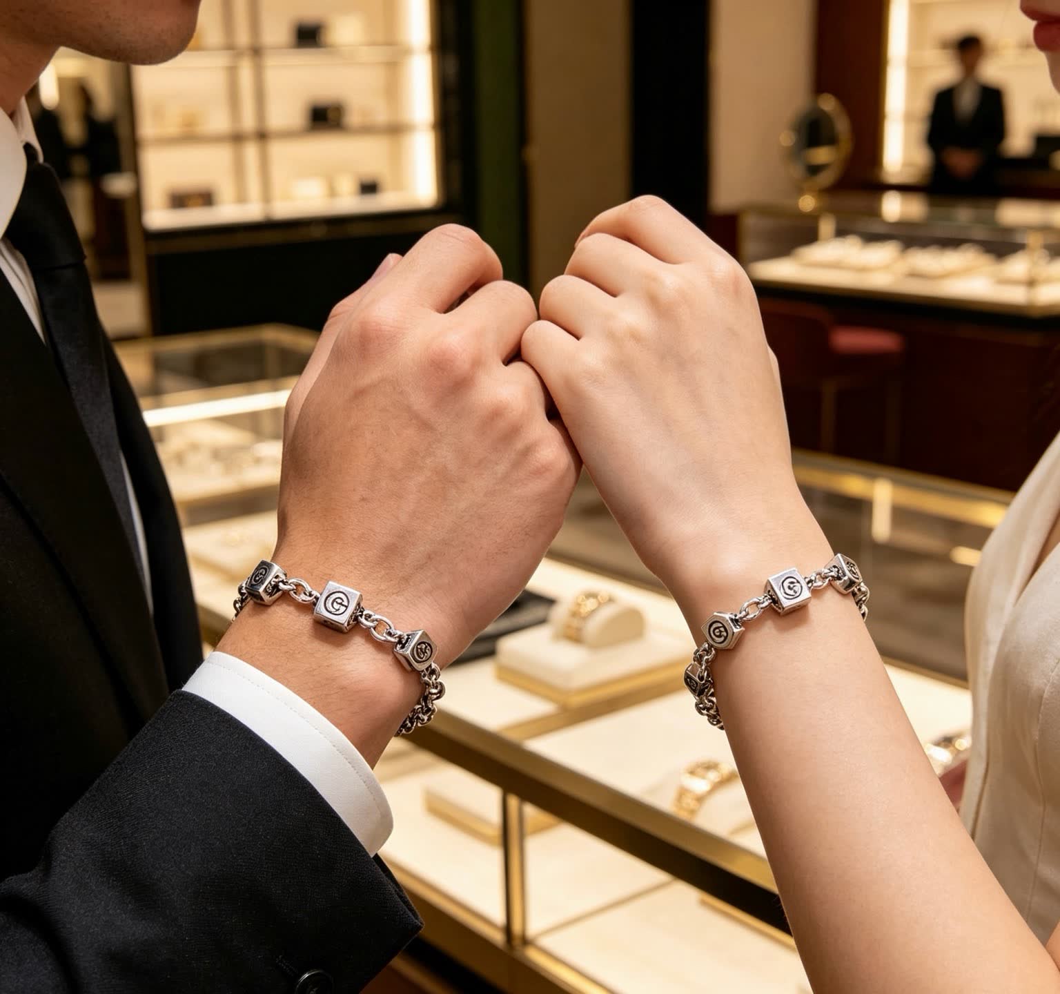 Chanel CC Dice Bracelet