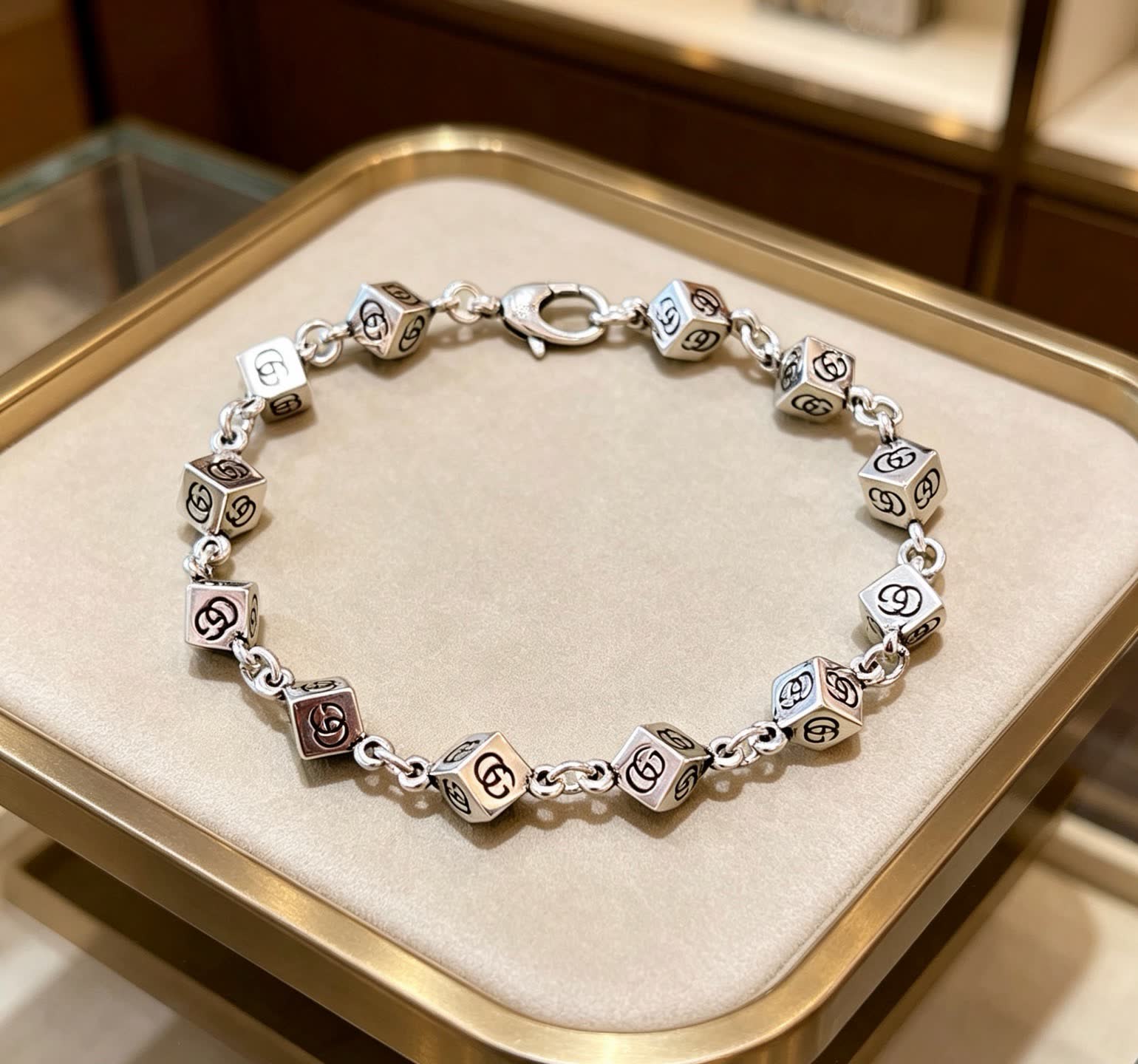 Chanel CC Dice Bracelet