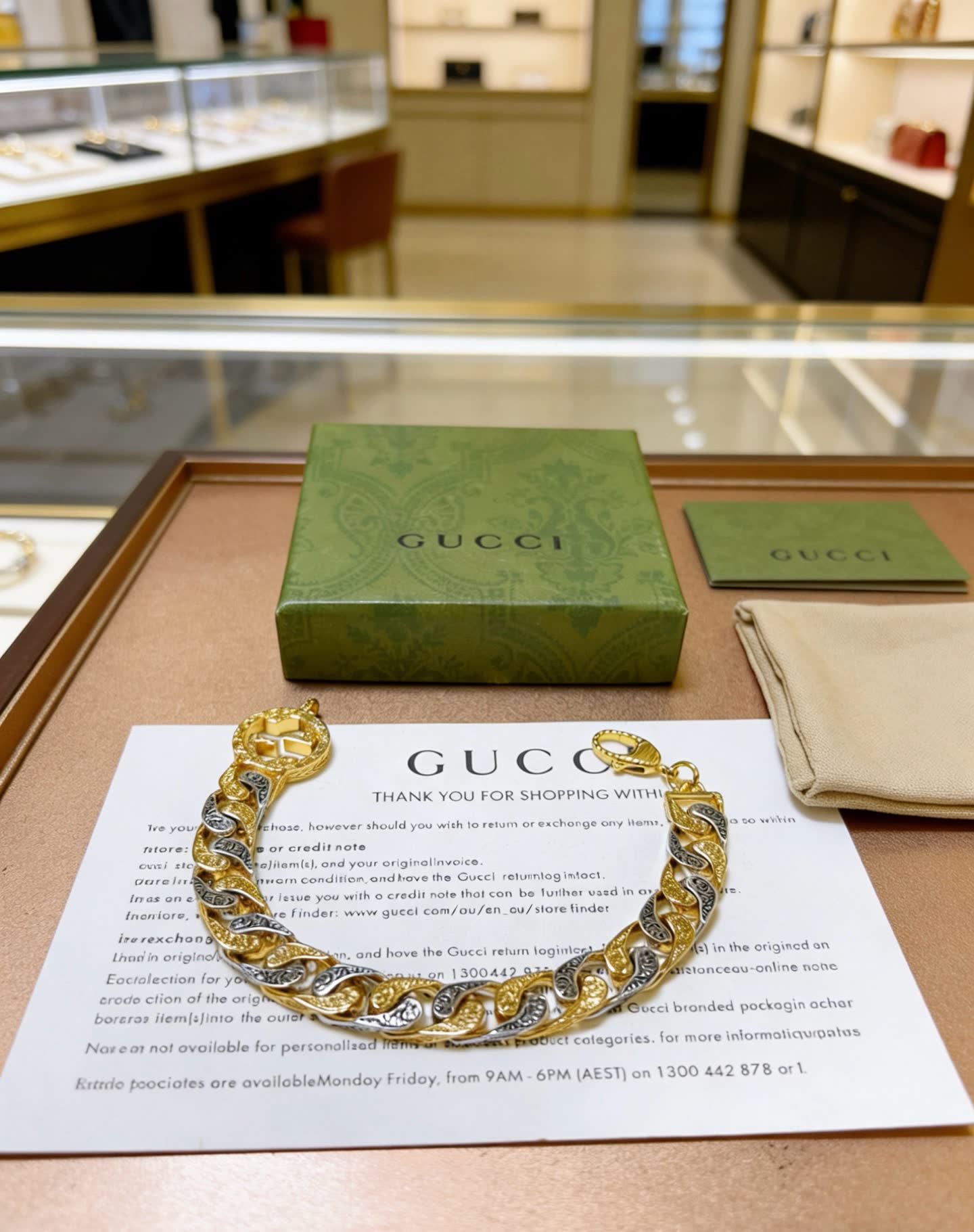 Gucci Interlocking G Bracelet