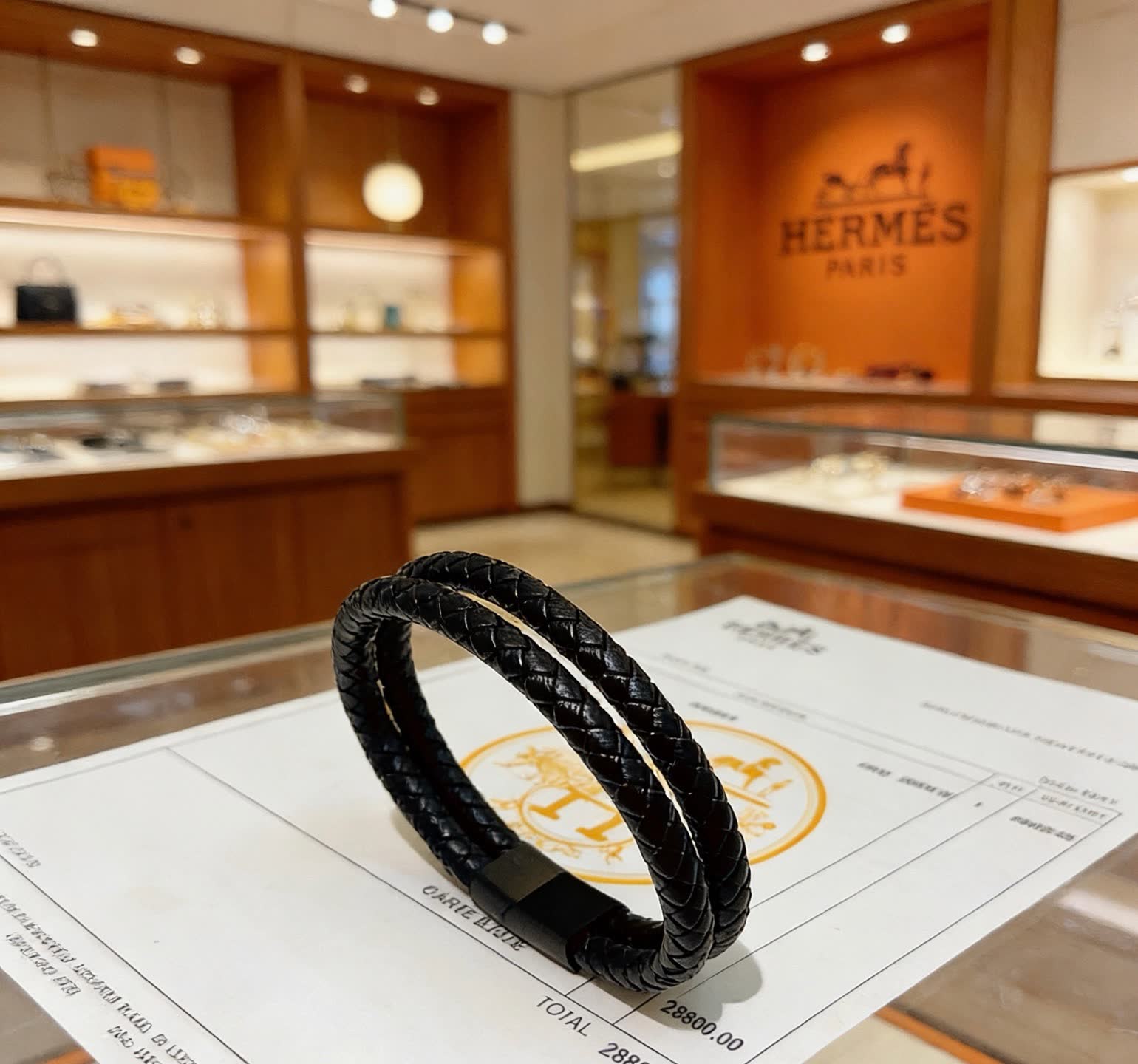 Hermes Hermès Paris Double Tour Bracelet Hermes Hermès Paris Double Tour Bracelet
