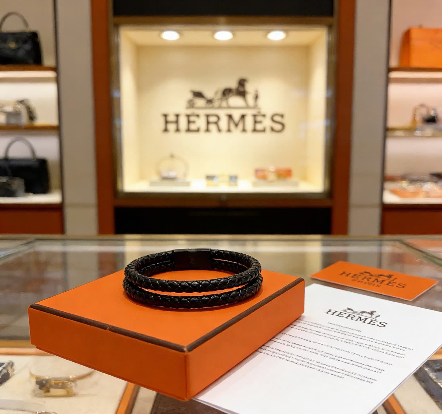 Hermes Hermès Paris Double Tour Bracelet