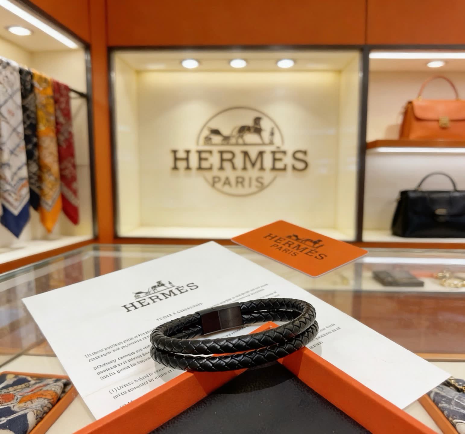 Hermes Hermès Paris Double Tour Bracelet